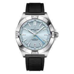 Breitling P32398101C1S1 Chronomat 40 Automatic GMT Stainless Steel Ice Blue Dial Watch
