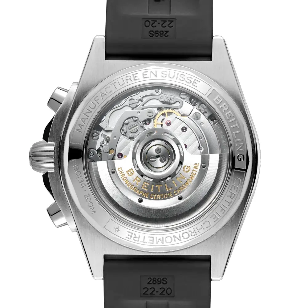 Breitling Pb0134101C1S1 Chronomat B01 42 Stainless Steel - Platinum Ice Blue Dial Watch - Image 2