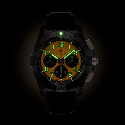Breitling Sb0147101I1X2 Avenger B01 Chronograph 44 Night Mission Yellow Dial Watch - Image 3