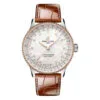 Breitling U17327211A1P1 Navitimer Automatic 36 Stainless Steel - Red Gold Alligator Mother-Of-Pearl Dial Watch