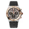 Breitling Ub0134101B1S1 Chronomat B01 42 Stainless Steel Red Gold Anthracite Dial Watch