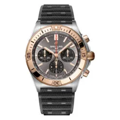 Breitling UB0134101B1S1 Chronomat B01 42 Stainless Steel Red Gold Anthracite Dial Watch