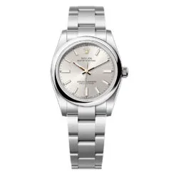 Rolex 124200-0001 Oyster Perpetual 34mm Stainless Steel Silver Dial Watch