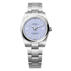 Rolex 124200-0008 Oyster Perpetual 34mm Stainless Steel Lavender Dial Watch