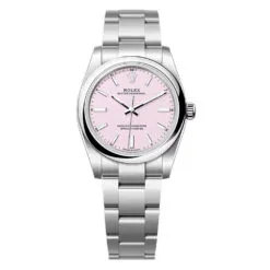 Rolex 124200-0009 Oyster Perpetual 34mm Stainless Steel Pink Dial Watch