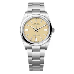 Rolex 126000-0012 Oyster Perpetual 36mm Stainless Steel Beige Dial Watch