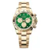 Rolex 126508-0008 Cosmograph Daytona 40Mm Yellow Gold Oyster Green Dial Watch
