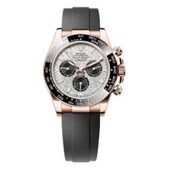 Rolex 126515LN-0008 Cosmograph Daytona 40mm Everose Gold - Cerachrom Oysterflex Meteorite Dial Watch