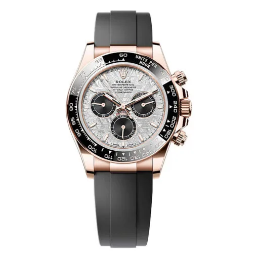 Rolex 126515Ln-0008 Cosmograph Daytona 40Mm Everose Gold - Cerachrom Oysterflex Meteorite Dial Watch