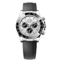 Rolex 126519LN-0007 Cosmograph Daytona 40mm White Gold - Cerachrom Oysterflex Meteorite Dial Watch