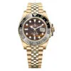 Rolex 126718Grnr-0002 Gmt-Master Ii 40Mm Yellow Gold Jubilee Tiger Iron Dial Watch