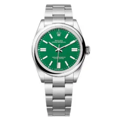 Rolex 134300-0004 Oyster Perpetual 41mm Stainless Steel Green Dial Watch