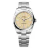 Rolex 134300-0007 Oyster Perpetual 41Mm Stainless Steel Beige Dial Watch