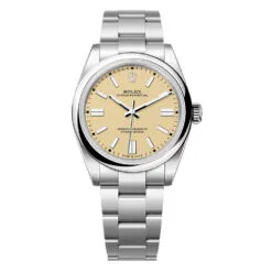 Rolex 134300-0007 Oyster Perpetual 41mm Stainless Steel Beige Dial Watch