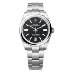 Rolex 134300-0008 Oyster Perpetual 41mm Stainless Steel Black Dial Watch