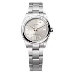 Rolex 277200-0001 Oyster Perpetual 31mm Stainless Steel Silver Dial Watch