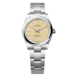 Rolex 277200-0013 Oyster Perpetual 31mm Stainless Steel Beige Dial Watch