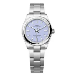 Rolex 277200-0014 Oyster Perpetual 31mm Stainless Steel Lavender Dial Watch