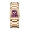 Patek Philippe 4910/1201R-010 Twenty~4 Purple Dial Rose Gold Ladies Watch