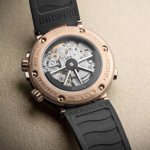 Breguet 5517Br/G3/5Zu Marine 5517 Rose Gold Slate Grey Dial Watch - Image 2