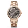 Breguet 5517Br/G3/Rz0 Marine 5517 Rose Gold Slate Grey Dial Watch