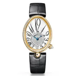 Breguet 8918BA/58/964 D00D 3L Reine de Naples 8918 Yellow Gold White Mother-of-Pearl Dial Watch