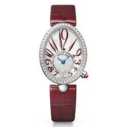 Breguet 8918BB/5P/964 D00D Reine de Naples 8918 White Gold - Diamond Mother-of-Pearl Dial Watch