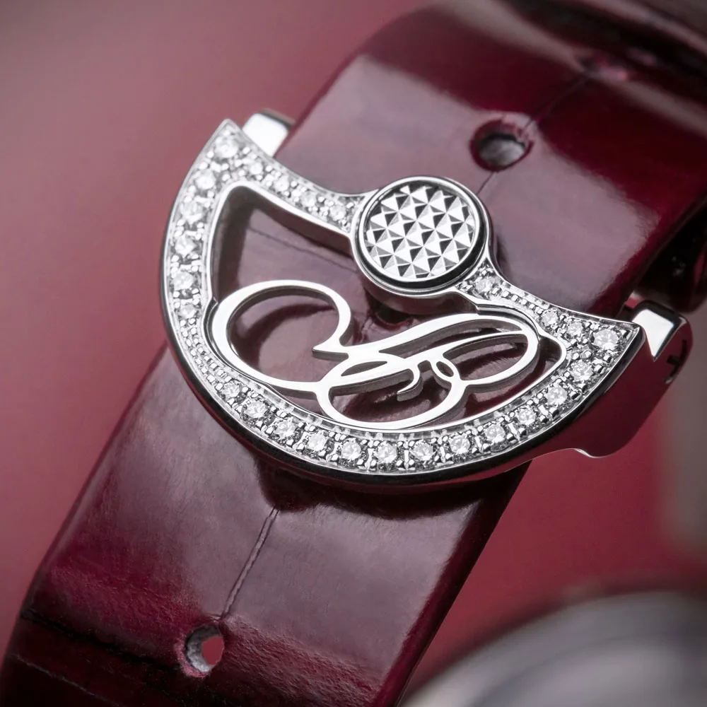 Breguet 8918Bb/5P/964 D00D Reine De Naples 8918 White Gold - Diamond Mother-Of-Pearl Dial Watch - Image 2