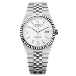 Rolex 127334-0001 Land-Dweller 40mm White Dial Oystersteel Jubilee Watch