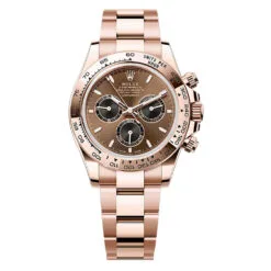 Rolex 126505-0005 Cosmograph Daytona 40mm Everose Gold Oyster Chocolate Dial Watch