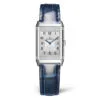 Jaeger-Lecoultre Q2668432 Reverso Classic Small Duetto Stainless Steel - Diamond Silver Dial Watch