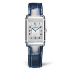 Jaeger-LeCoultre Q2668432 Reverso Classic Small Duetto Stainless Steel - Diamond Silver Dial Watch