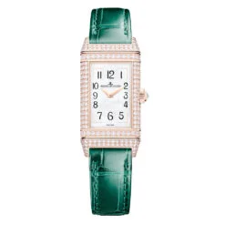 Jaeger-LeCoultre Q3292434 Reverso One Precious Flowers Pink Gold - Diamond Mother-of-Pearl Dial Watch