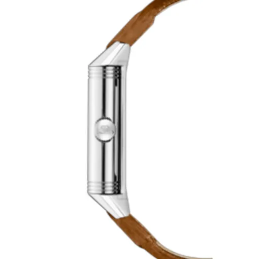 Jaeger-Lecoultre Q3848423 Reverso Classic Duoface Small Seconds Stainless Steel Silver Dial Watch - Image 3