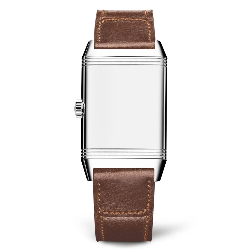 Jaeger-Lecoultre Q3858522 Reverso Classic Monoface Small Seconds Stainless Steel Silver Dial Watch - Image 2