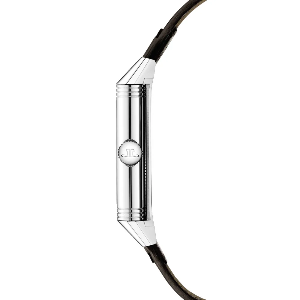 Jaeger-Lecoultre Q3858522 Reverso Classic Monoface Small Seconds Stainless Steel Silver Dial Watch - Image 3