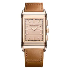 Jaeger-LeCoultre Q389256J Reverso Tribute Chronograph Pink Gold Dial Watch