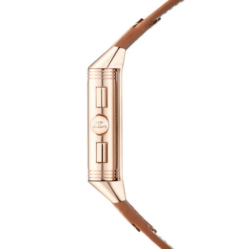 Jaeger-Lecoultre Q389256J Reverso Tribute Chronograph Pink Gold Dial Watch - Image 3