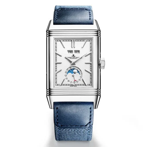Jaeger-Lecoultre Q3918420 Reverso Tribute Duoface Calendar Stainless Steel Silver Dial Watch