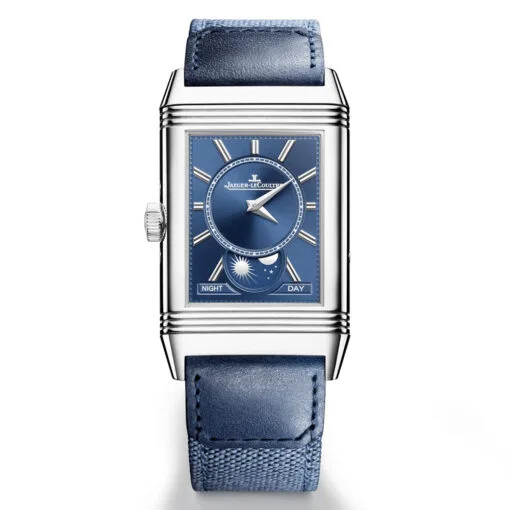 Jaeger-Lecoultre Q3918420 Reverso Tribute Duoface Calendar Stainless Steel Silver Dial Watch - Image 2