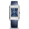 Jaeger-Lecoultre Q3988481 Reverso Tribute Duoface Small Seconds Stainless Steel Blue Dial Watch