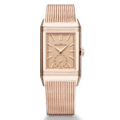 Jaeger-LeCoultre Q713216J Reverso Tribute Monoface Small Seconds Pink Gold Dial Watch