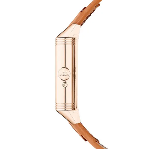 Jaeger-Lecoultre Q714256J Reverso Tribute Geographic Pink Gold Chocolate Dial Watch - Image 3