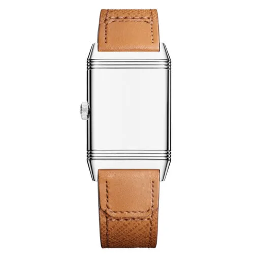 Jaeger-Lecoultre Q7168420 Reverso Tribute Monoface Midsize Stainless Steel Silver Dial Watch - Image 2