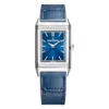 Jaeger-Lecoultre Q716848J Reverso Tribute Monoface Midsize Stainless Steel Blue Dial Watch