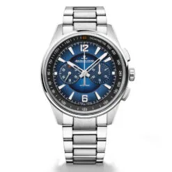 Jaeger-LeCoultre Q9028181 Polaris Chronograph Stainless Steel Blue Dial Watch