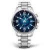 Jaeger-Lecoultre Q903818J Polaris Mariner Memovox Stainless Steel Blue Dial Watch