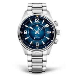 Jaeger-LeCoultre Q903818J Polaris Mariner Memovox Stainless Steel Blue Dial Watch