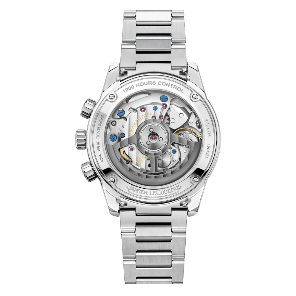 Jaeger-Lecoultre Q903818J Polaris Mariner Memovox Stainless Steel Blue Dial Watch - Image 2