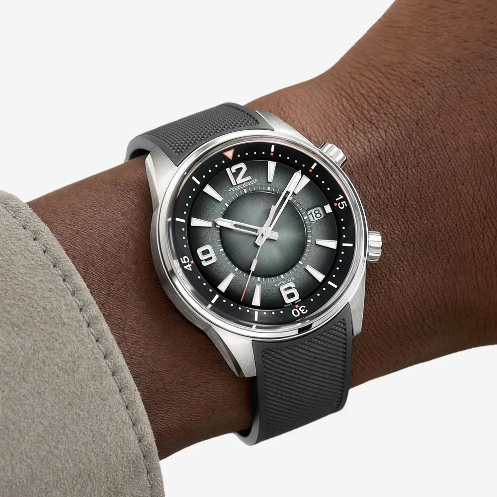 Jaeger-Lecoultre Q9068650 Polaris Automatic Date Stainless Steel Grey Dial Watch - Image 2